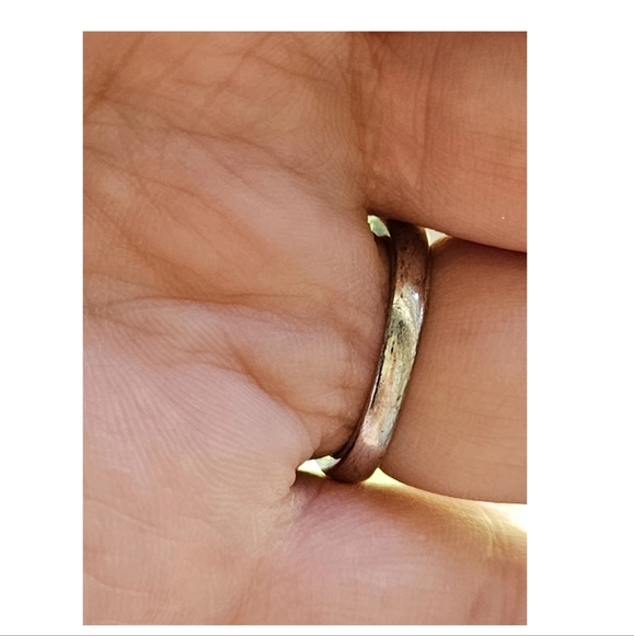 Victoria Wieck 1.32ct Fire Opal & Brown Diamond 2 tone ring- Size 7 - Picture 11 of 11